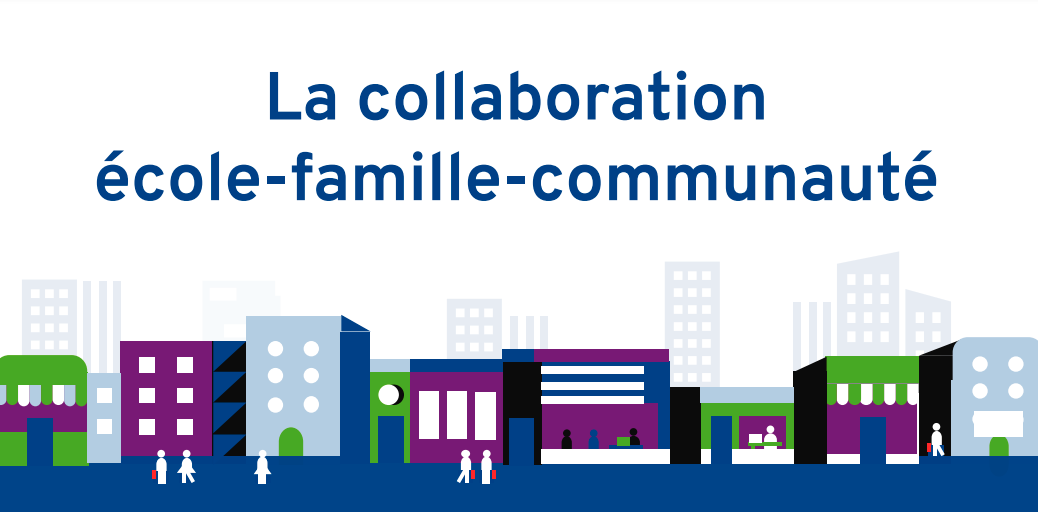 Infographie - La collaboration école-famille-communauté