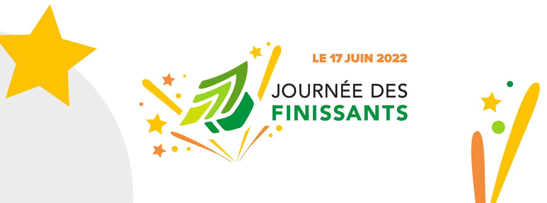 Le visuel de la campagne avec la mention "Journée des finissants"  