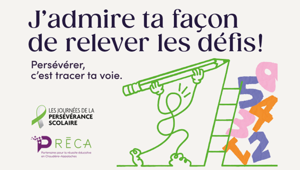 JPS | Carte postale JPS - J'admire ta façon de relever les défis!