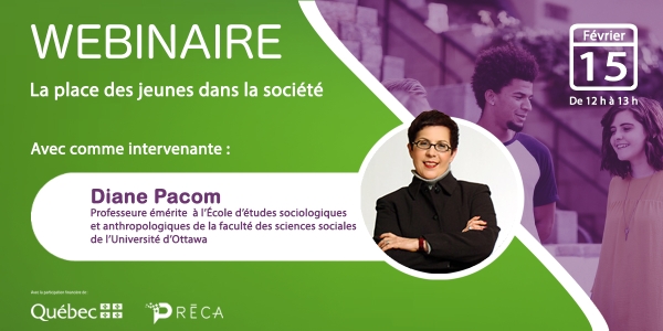 Webinaire : la place des jeunes dans la société