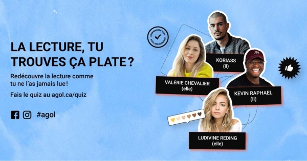 À go, on lit! : lancement le 15 octobre prochain! À go, on lit! : lancement le 15 octobre prochain! - PRÉCA : infolettre septembre 2021