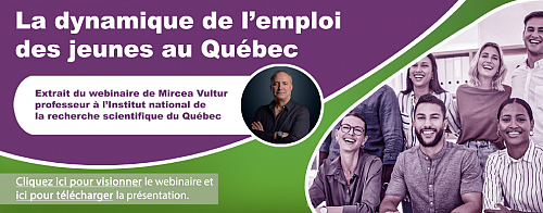 Infographie | La dynamique de l'emploi des jeunes au Québec