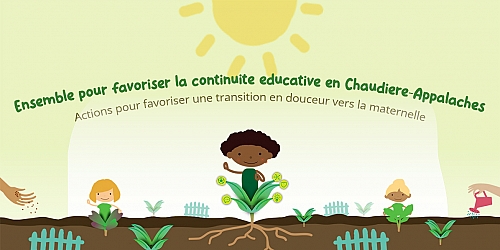 Infographie : Ensemble pour favoriser la continuité éducative en Chaudière-Appalaches
